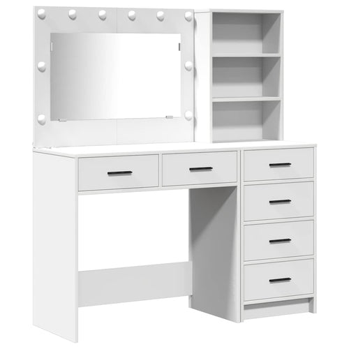 Dressing Table White 78.5 x 41 x 135 cm Plywood