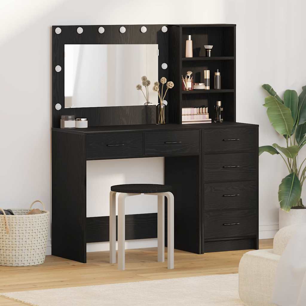 Mesa de tocador Blanco 78.5 x 41 x 135 cm Madera contrachapada