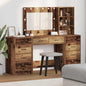 Dressing Table with Drawer 3 pcs Brown 40 x 41 x 135 cm