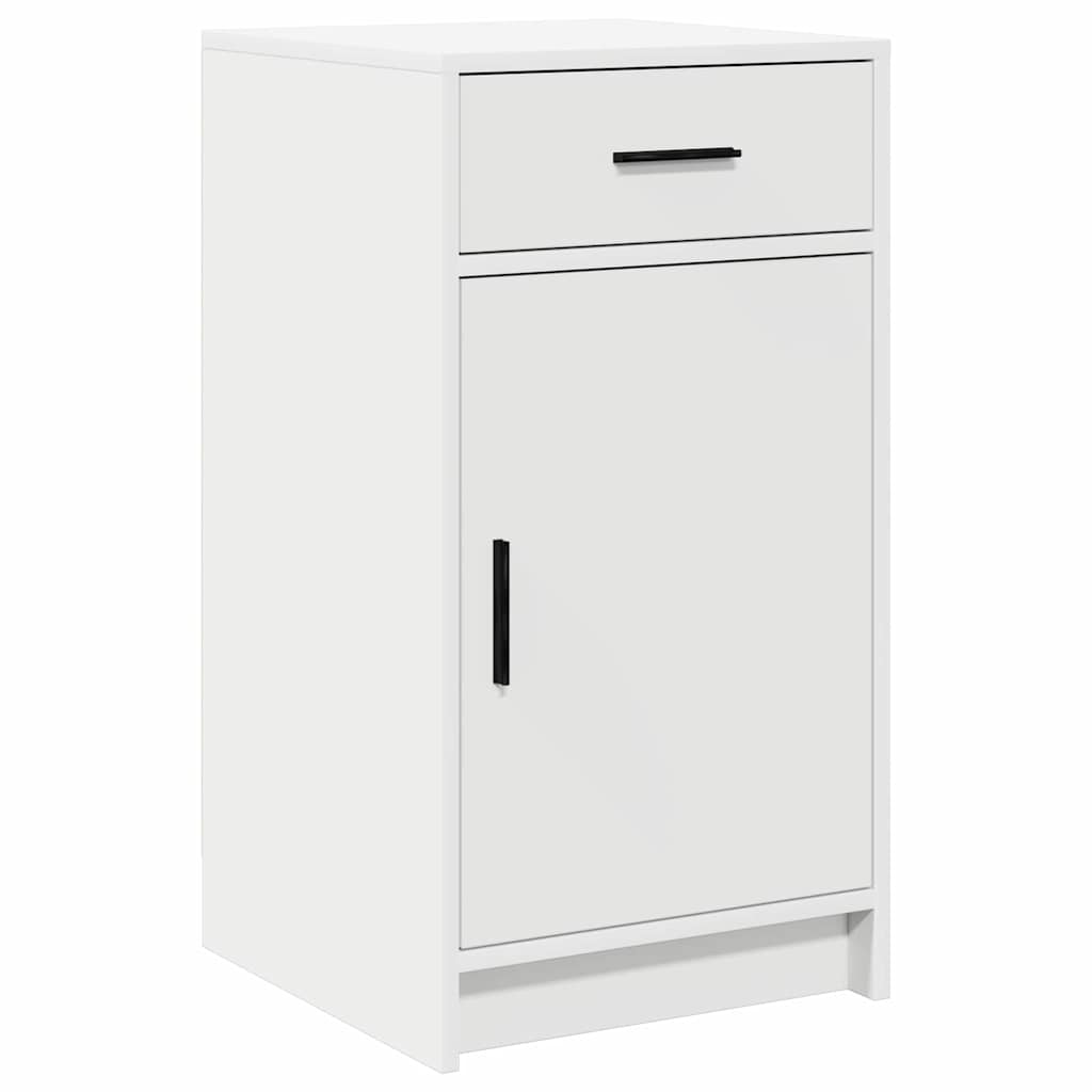 Mesa de tocador con cajón 2 pcs Blanco 50 x 41 x 135 cm