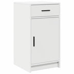Mesa de tocador con cajón 2 pcs Blanco 50 x 41 x 135 cm