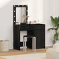 Mesa de tocador con cajón 2 pcs Blanco 50 x 41 x 135 cm
