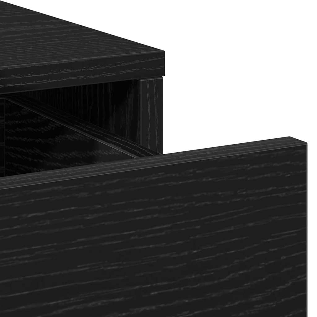 Mesa Tocador Negro 50 x 41 x 135 cm Madera de ingeniería