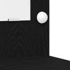 Mesa Tocador Negro 50 x 41 x 135 cm Madera de ingeniería