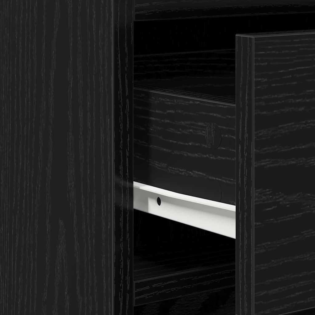 Mesa Tocador Negro 50 x 41 x 135 cm Madera de ingeniería