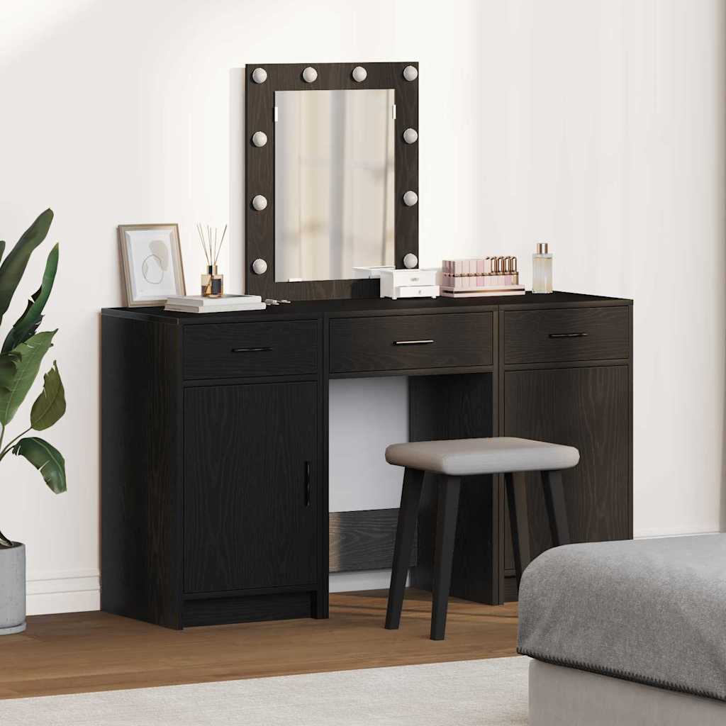 Mesa Tocador Negro 50 x 41 x 135 cm Madera de ingeniería