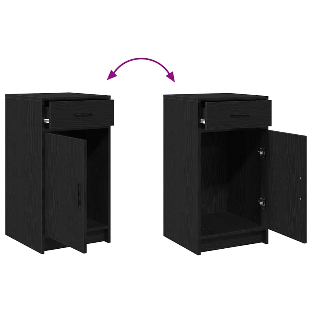 Mesa Tocador Negro 50 x 41 x 135 cm Madera de ingeniería