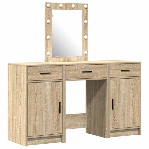 Dressing Table Brown 50 x 41 x 135 cm Engineered Wood