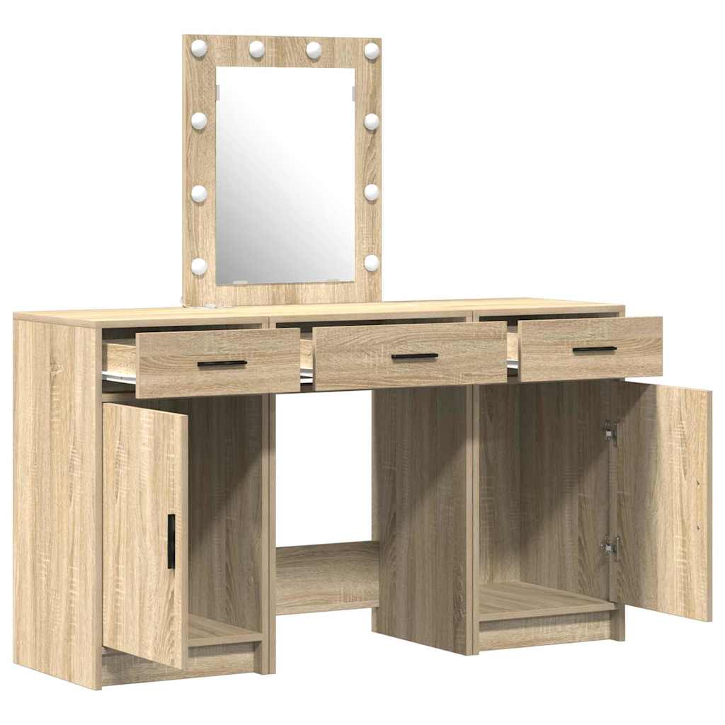 Mesa Tocador Marrón 50 x 41 x 135 cm Madera de ingeniería