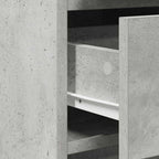 Mesa Tocador Gris 50 x 41 x 135 cm Madera de ingeniería