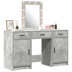 Mesa Tocador Gris 50 x 41 x 135 cm Madera de ingeniería