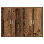 Aparador 2 pcs Madera vieja 60 x 31 x 84 cm