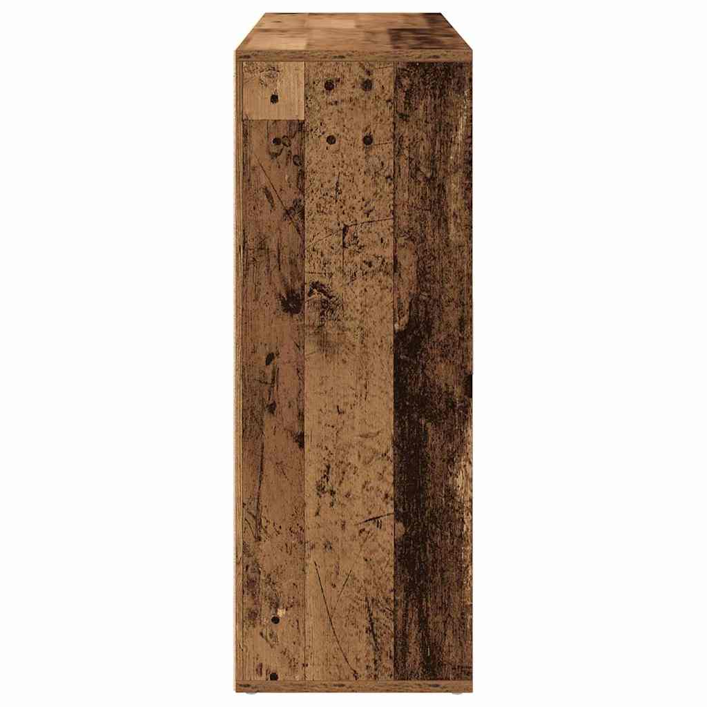 Aparador 2 pcs Madera vieja 60 x 31 x 84 cm