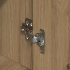 Aparador 2 pcs Roble artesanal 60 x 31 x 84 cm