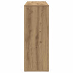 Aparador 2 pcs Roble artesanal 60 x 31 x 84 cm