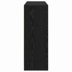 Aparador 2 pcs Roble Negro 60 x 31 x 84 cm Madera de ingeniería