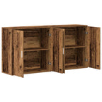 Aparador 2 pcs Madera vieja 79 x 38 x 80 cm