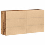 Aparador 2 pcs Madera vieja 79 x 38 x 80 cm