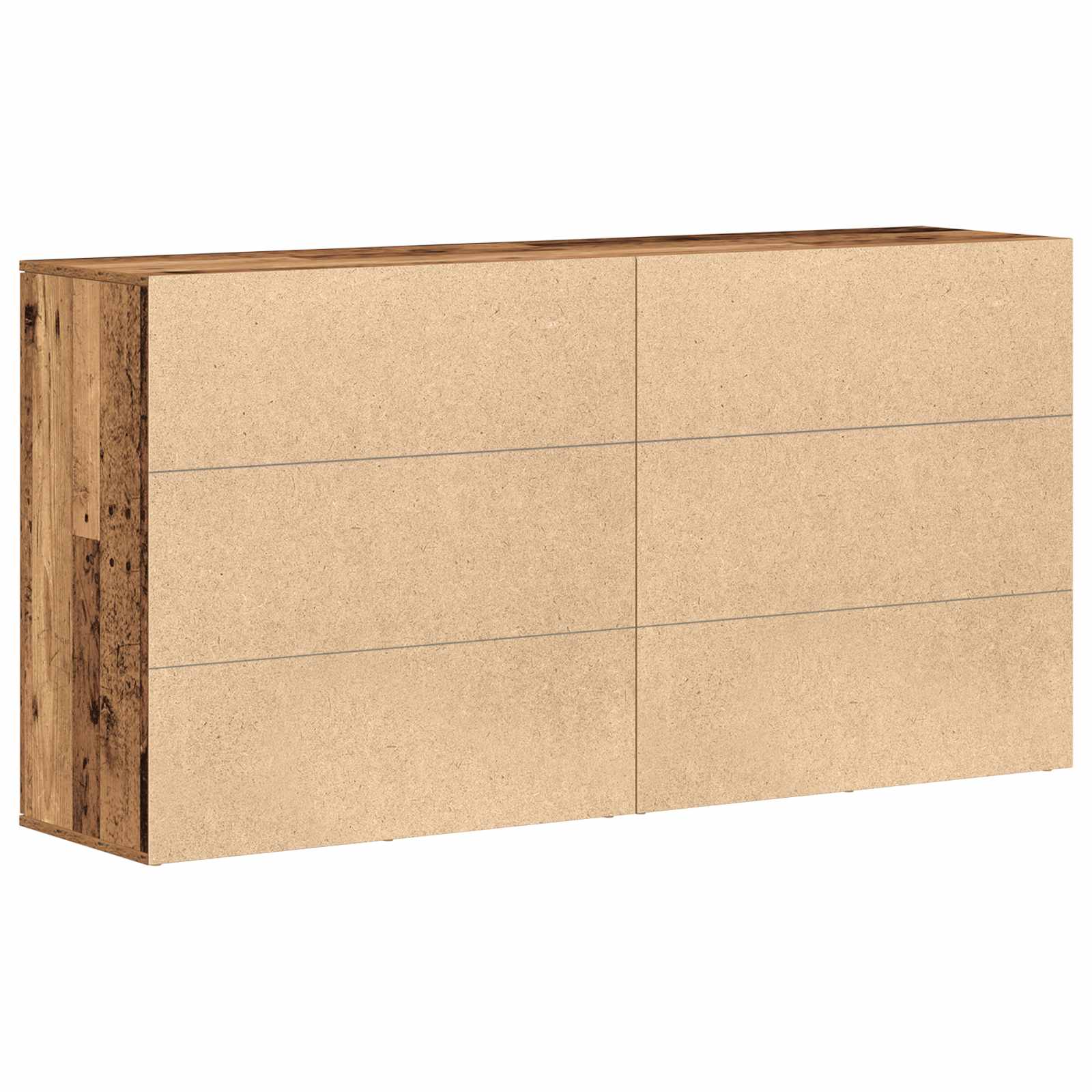 Aparador 2 pcs Madera vieja 79 x 38 x 80 cm