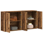 Aparador 2 pcs Madera vieja 79 x 38 x 80 cm