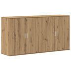 Aparador 2 pcs Roble artesanal 79 x 38 x 80 cm