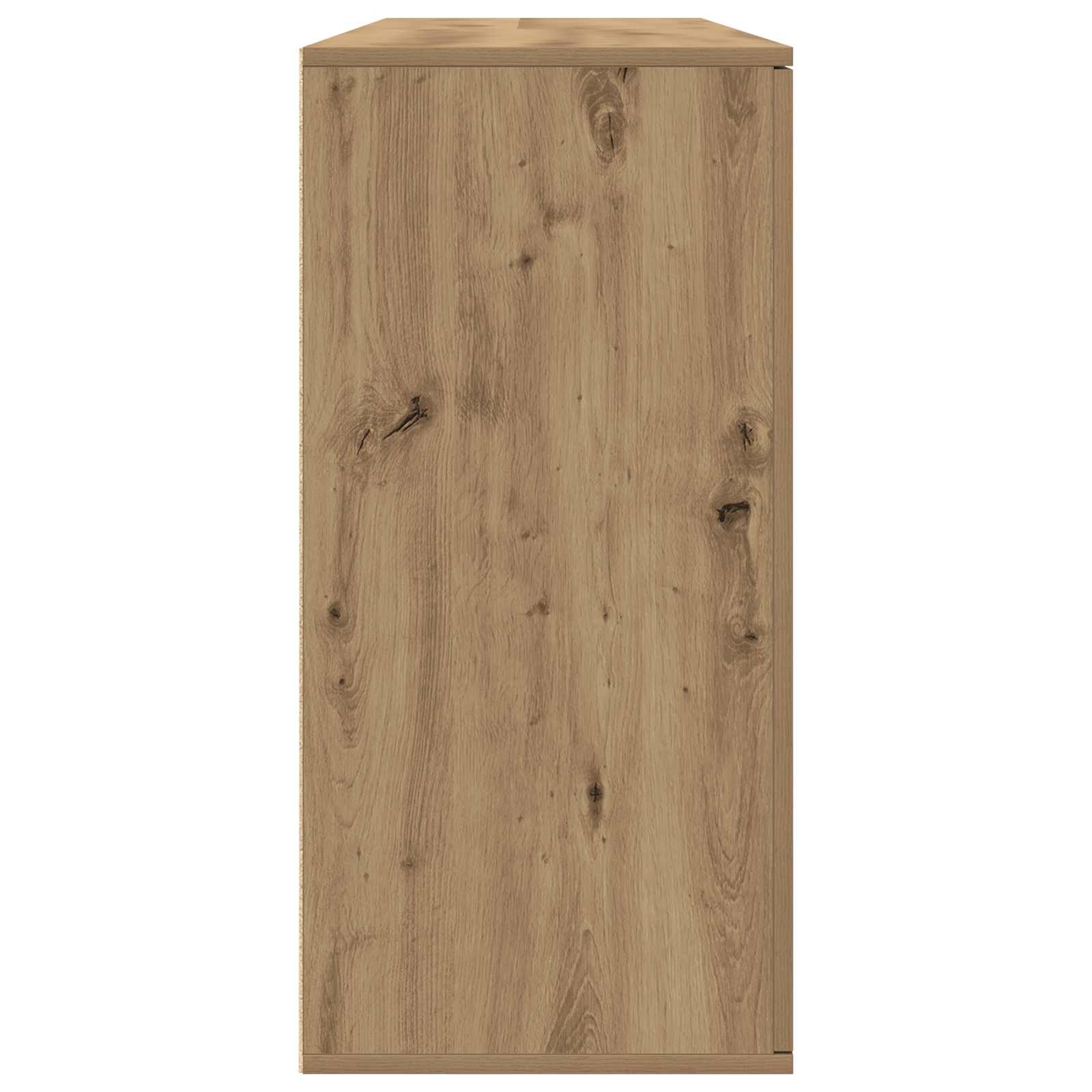 Aparador 2 pcs Roble artesanal 79 x 38 x 80 cm