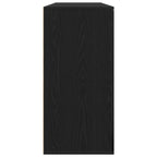 Aparador 2 pcs Roble Negro 79 x 38 x 80 cm Madera de ingeniería