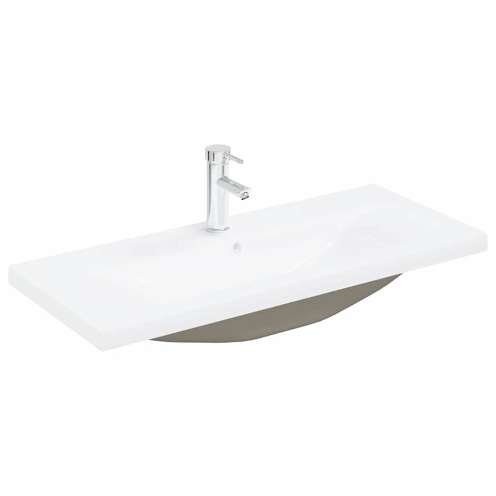 Juego de muebles de baño 3 pcs Roble Negro Madera de ingeniería