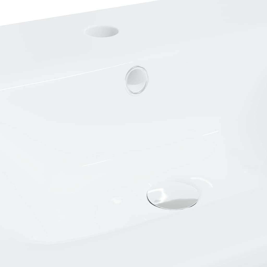 Juego de muebles de baño 3 pcs Roble Negro Madera de ingeniería