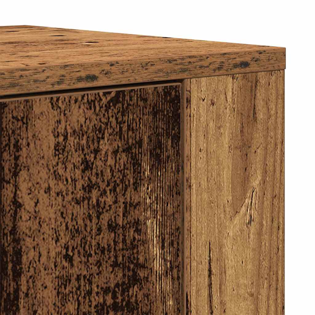 Aparador alto Madera vieja 80 x 33 x 150 cm