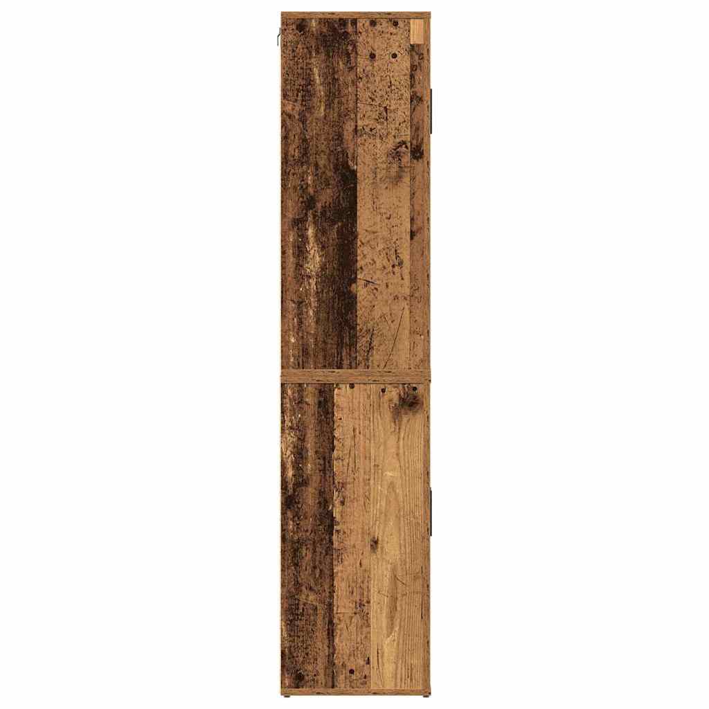 Aparador alto Madera vieja 80 x 33 x 150 cm