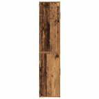Aparador alto Madera vieja 80 x 33 x 150 cm