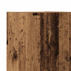 Gabinete de TV 4 pcs Madera vieja Madera contrachapada