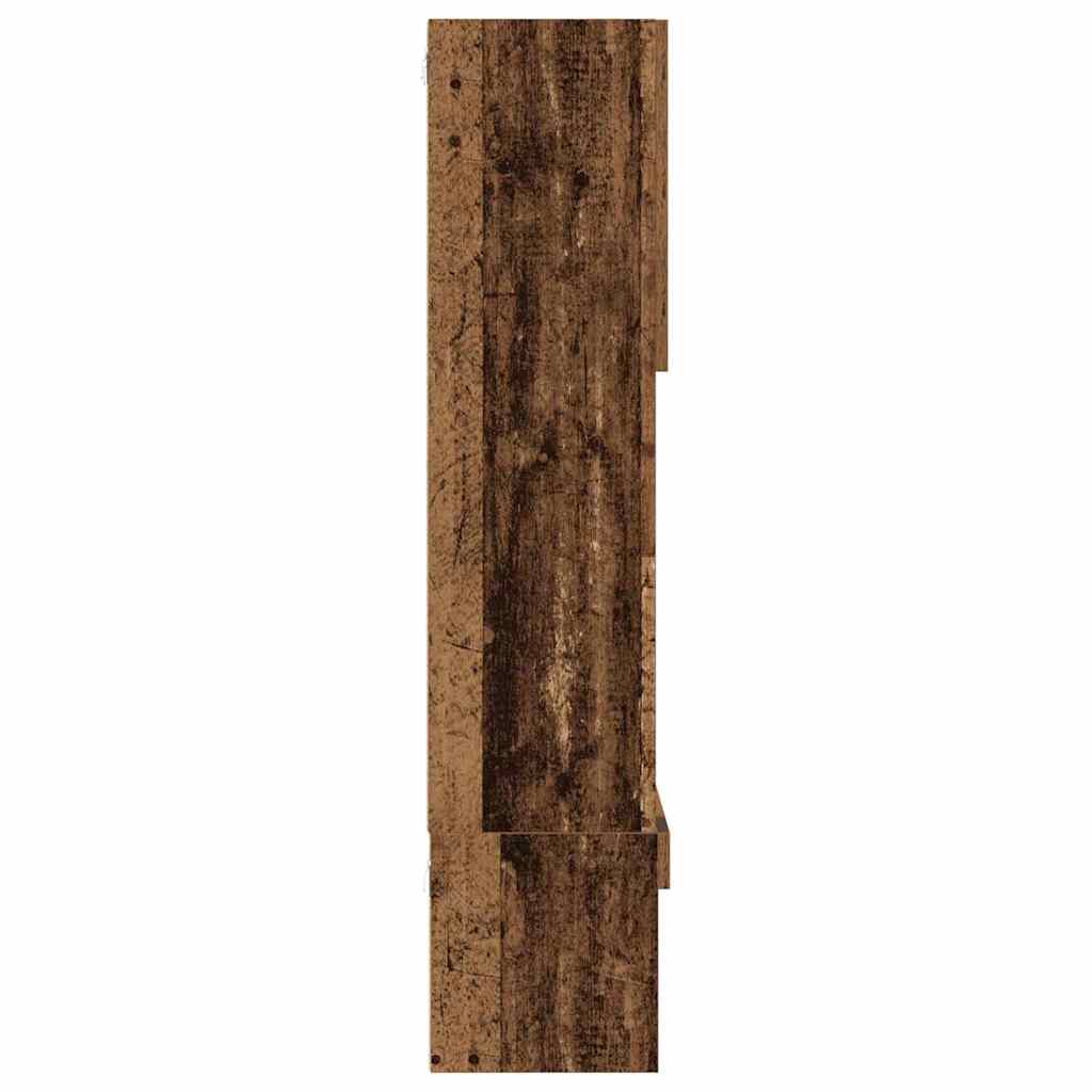 Gabinete de TV 4 pcs Madera vieja Madera contrachapada