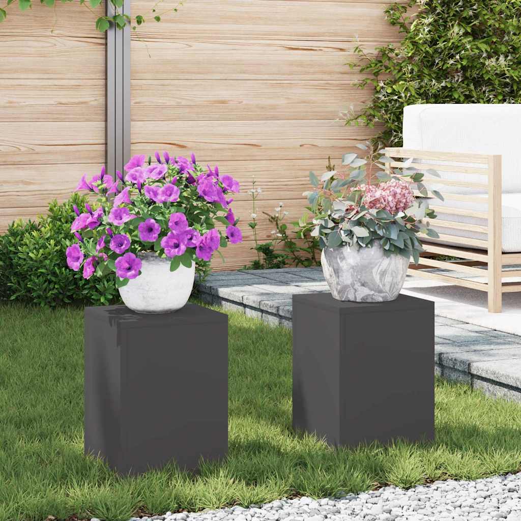 Plant stand 2 pcs 24 x 24 x 35 cm Steel
