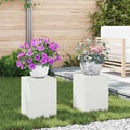 Soporte de plantas 2 pcs 24 x 24 x 35 cm Acero