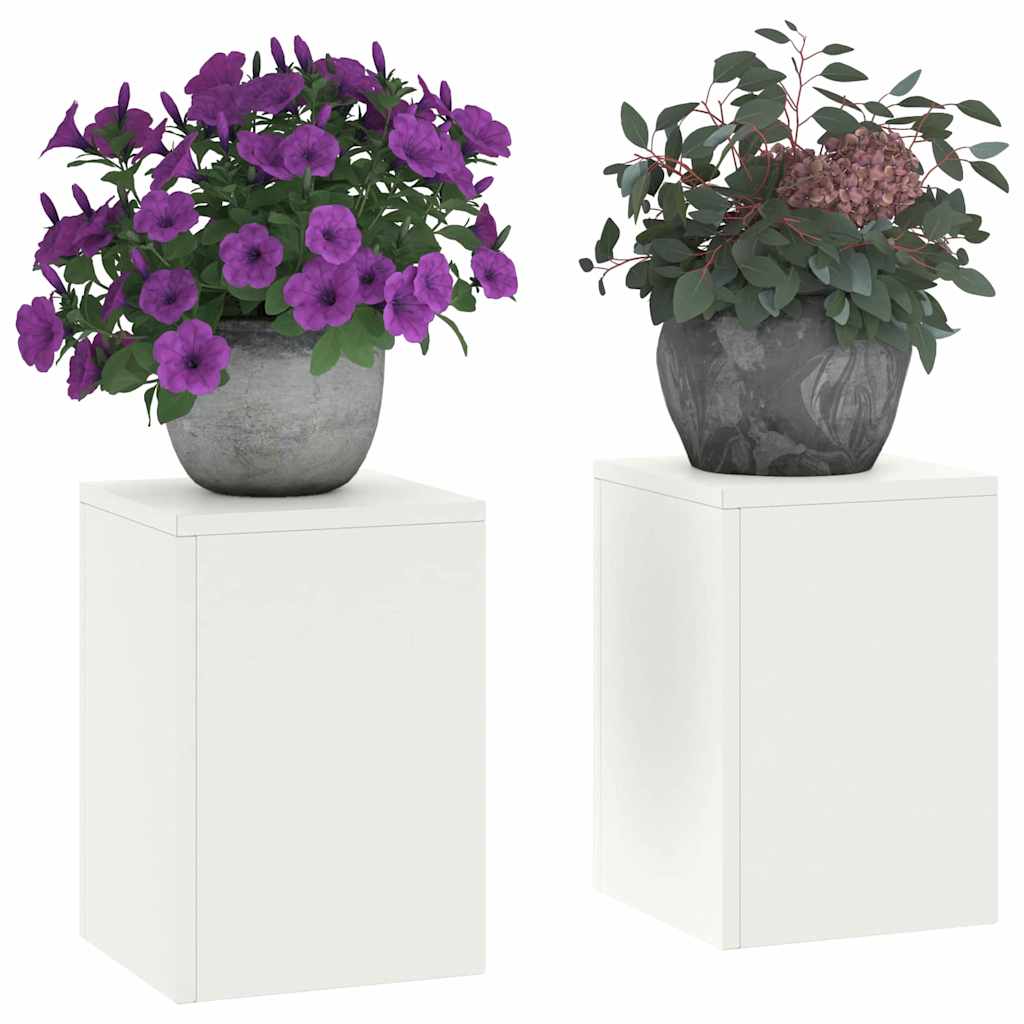 Soporte de plantas 2 pcs 24 x 24 x 35 cm Acero