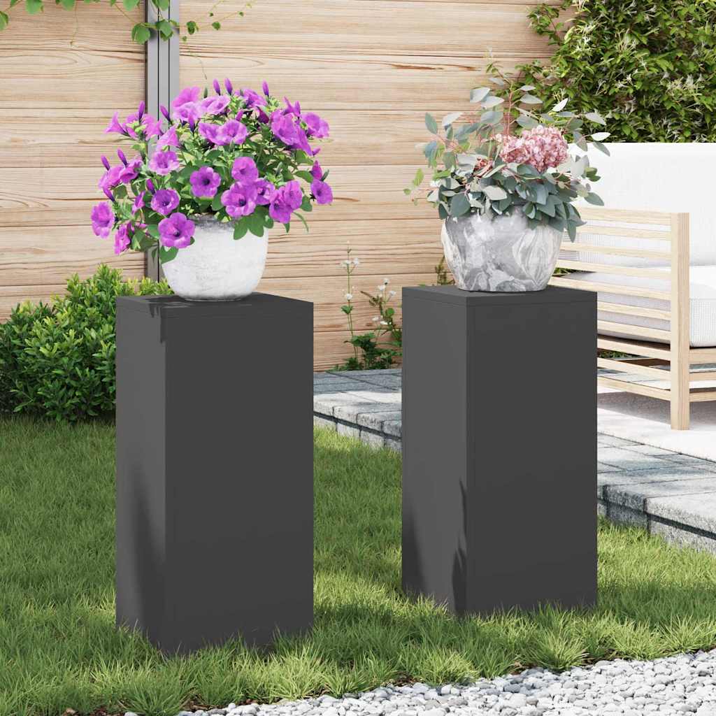 Plant stand 2 pcs 24 x 24 x 35 cm Steel