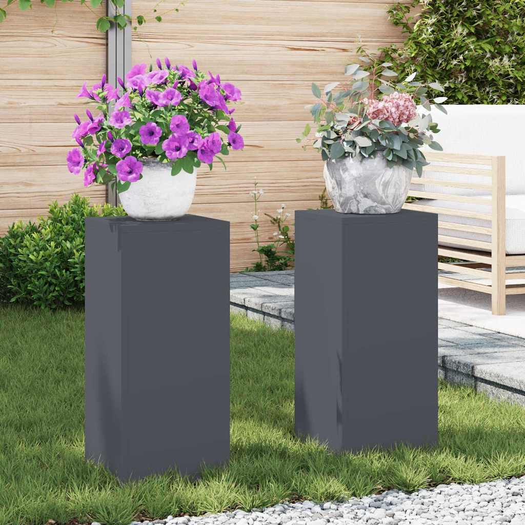 Plant stand 2 pcs 24 x 24 x 35 cm Steel