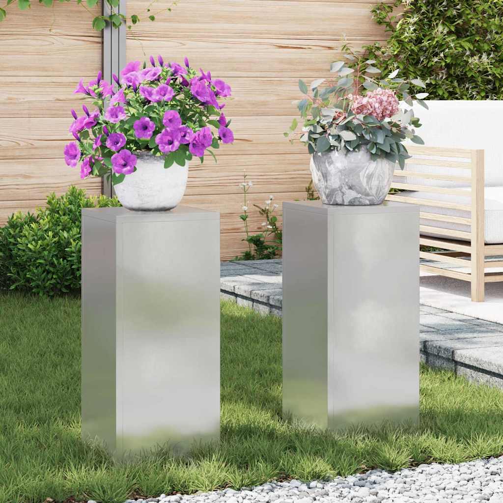 Plant stand 2 pcs 24 x 24 x 35 cm Steel
