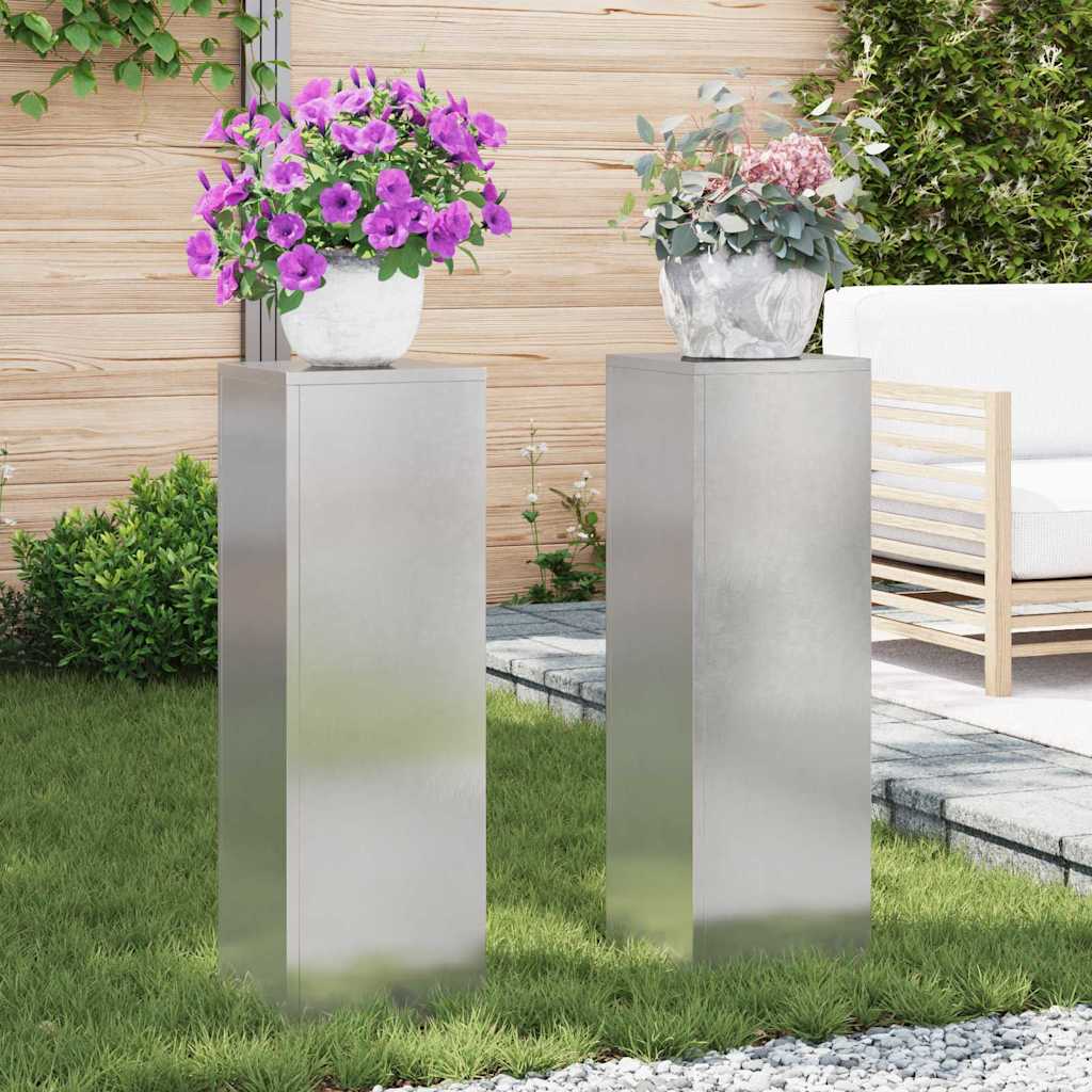 Plant stand 2 pcs 24 x 24 x 35 cm Steel