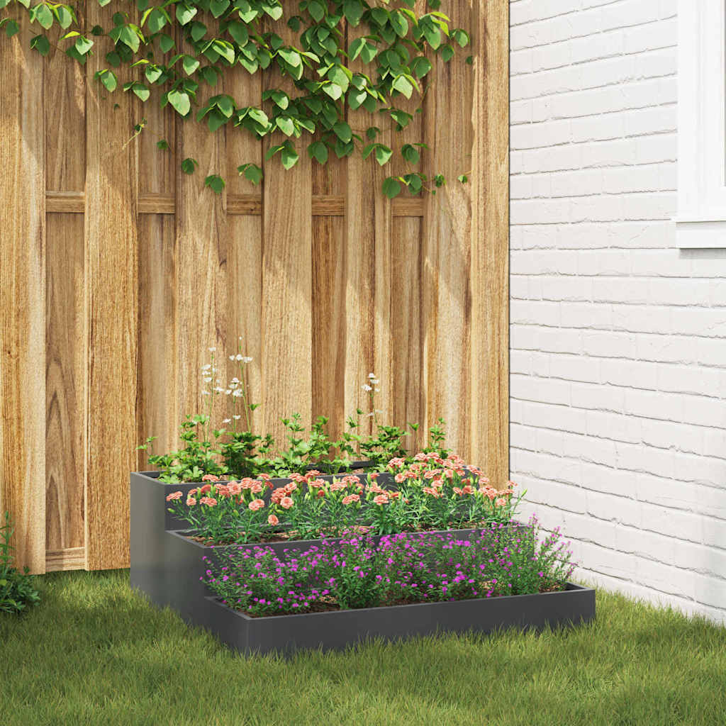 Macetero de Jardín 100 x 60 x 45 cm Acero laminado en frío