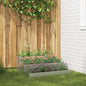 Vaso de Jardim 100 x 60 x 45 cm Aço laminado a frio