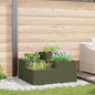 Vaso para Jardim 100 x 100 x 48 cm Aço