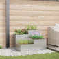 Vaso para Jardim 100 x 100 x 48 cm Aço