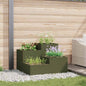 Vaso para Jardim 100 x 100 x 48 cm Aço