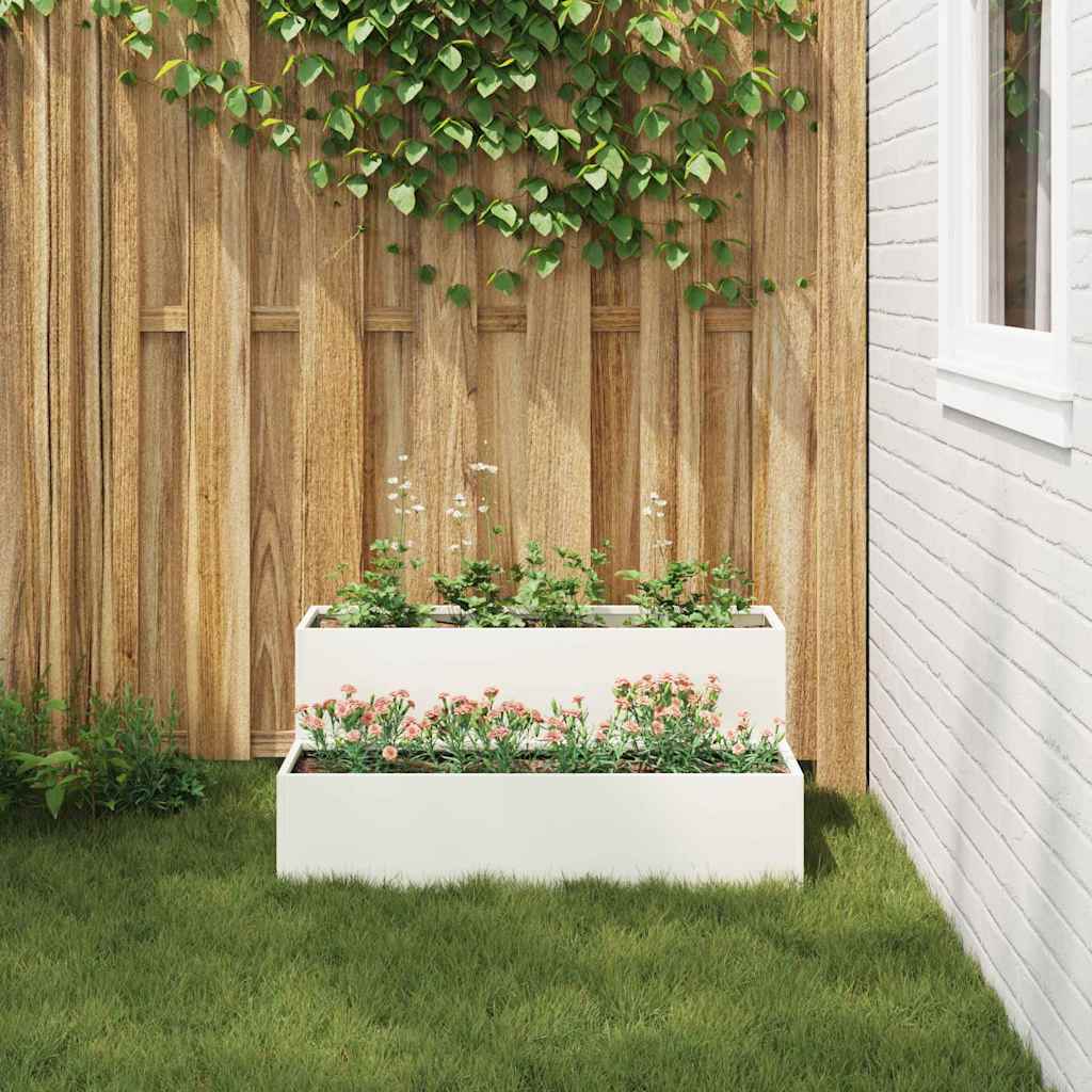 Macetero de Jardín 100 x 60 x 45 cm Acero laminado en frío