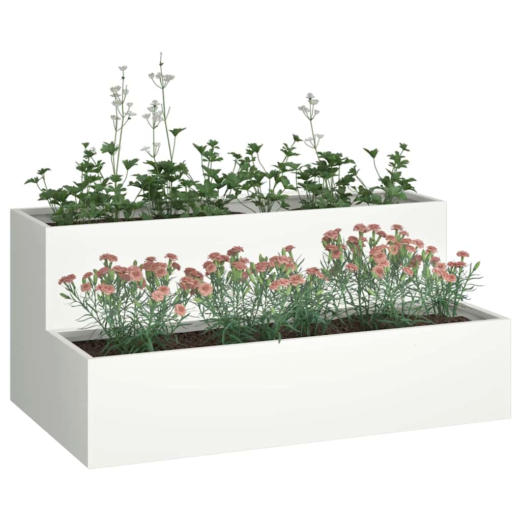 Macetero de Jardín 100 x 60 x 45 cm Acero laminado en frío