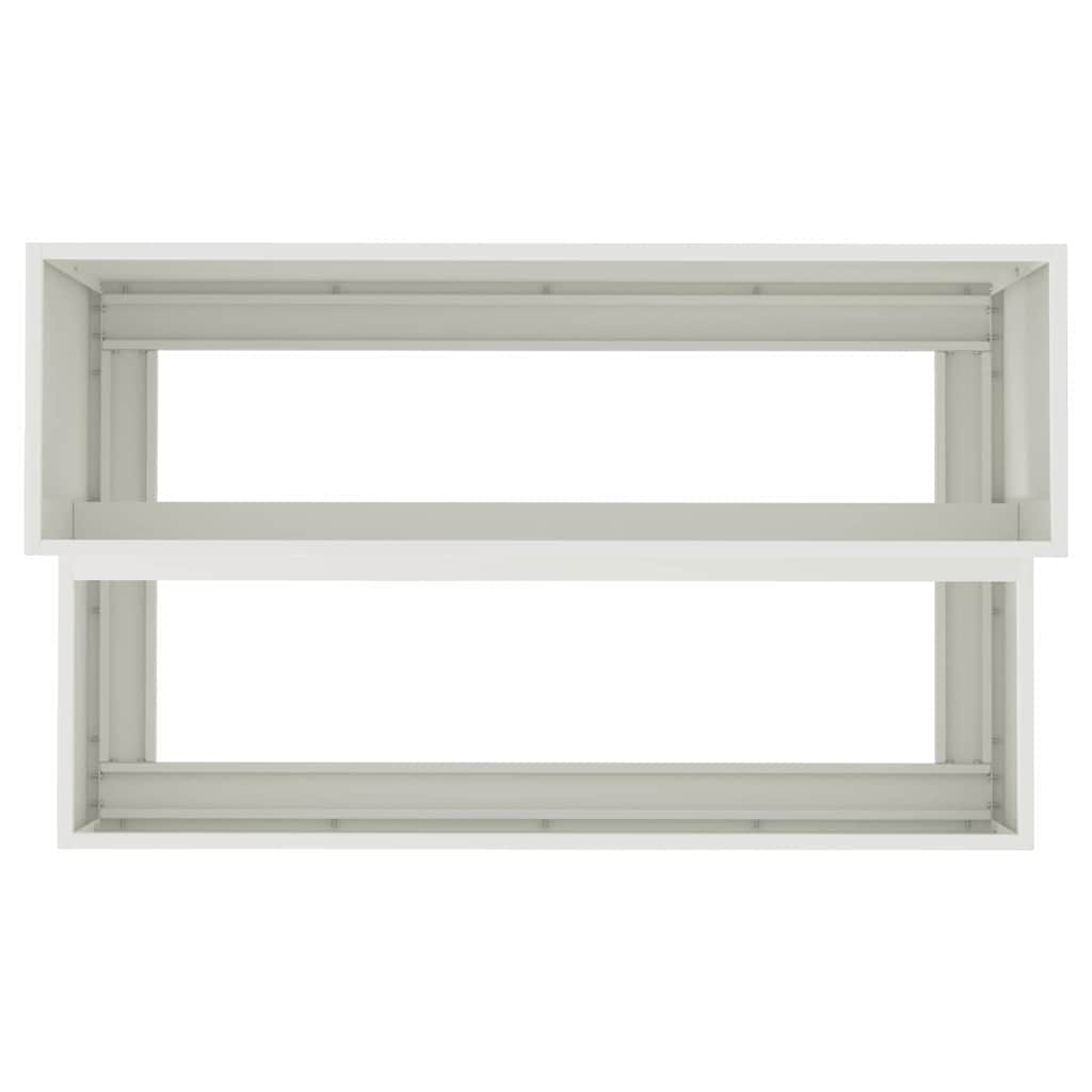 Macetero de Jardín 100 x 60 x 45 cm Acero laminado en frío