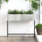 Jardinera Elevada Antracita 100 x 26 x 82 cm Acero
